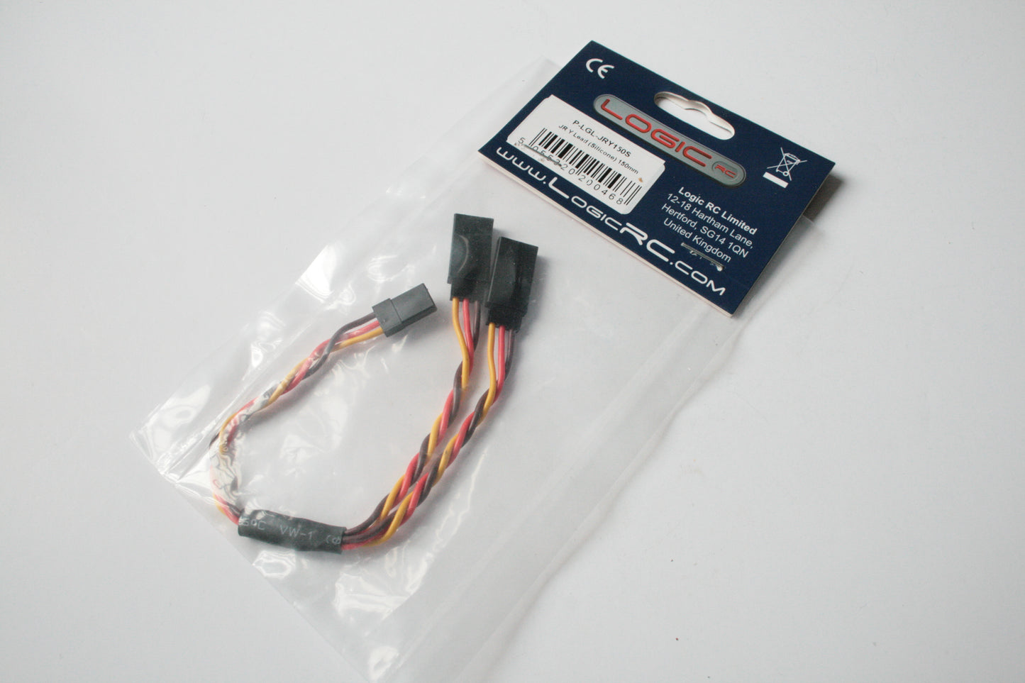 Logic RC 150mm JR Silicone Y-Lead - P-LGL-JRY150S