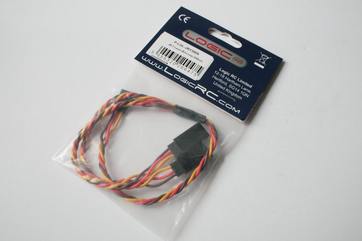 Logic RC 300mm JR Silicone Y-Lead - P-LGL-JRY300S