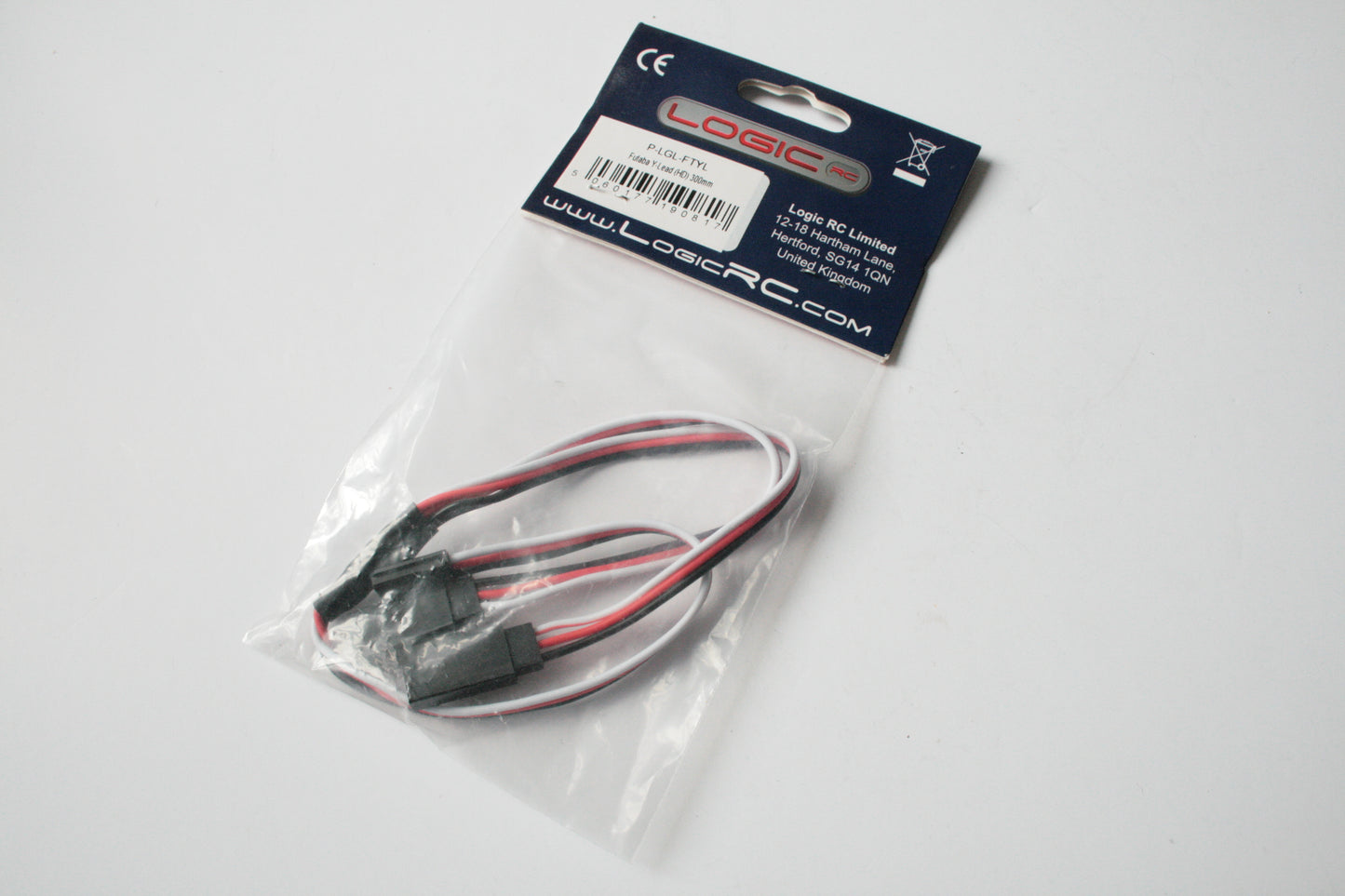 Logic RC 300mm Futaba Heavy Duty Y-Lead - P-LGL-FTYL