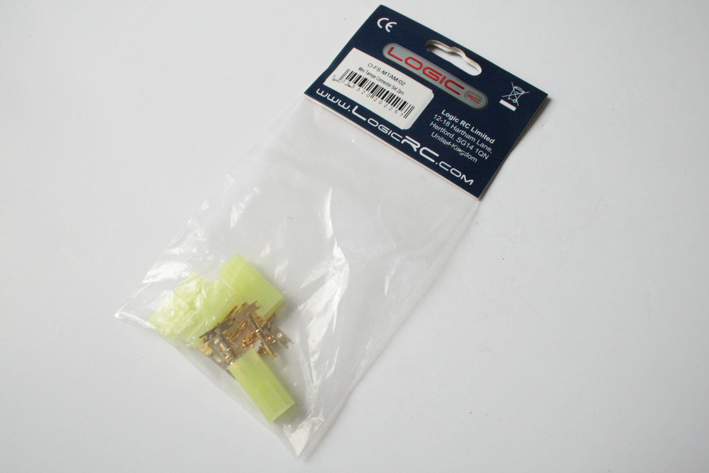 Logic RC Mini Tamiya Connector Set (2 Pairs) O-FS-MTAM/02