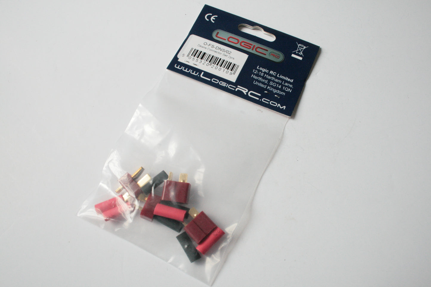 Logic RC Deans Connector Set (2 Pairs) O-FS-DNS/02
