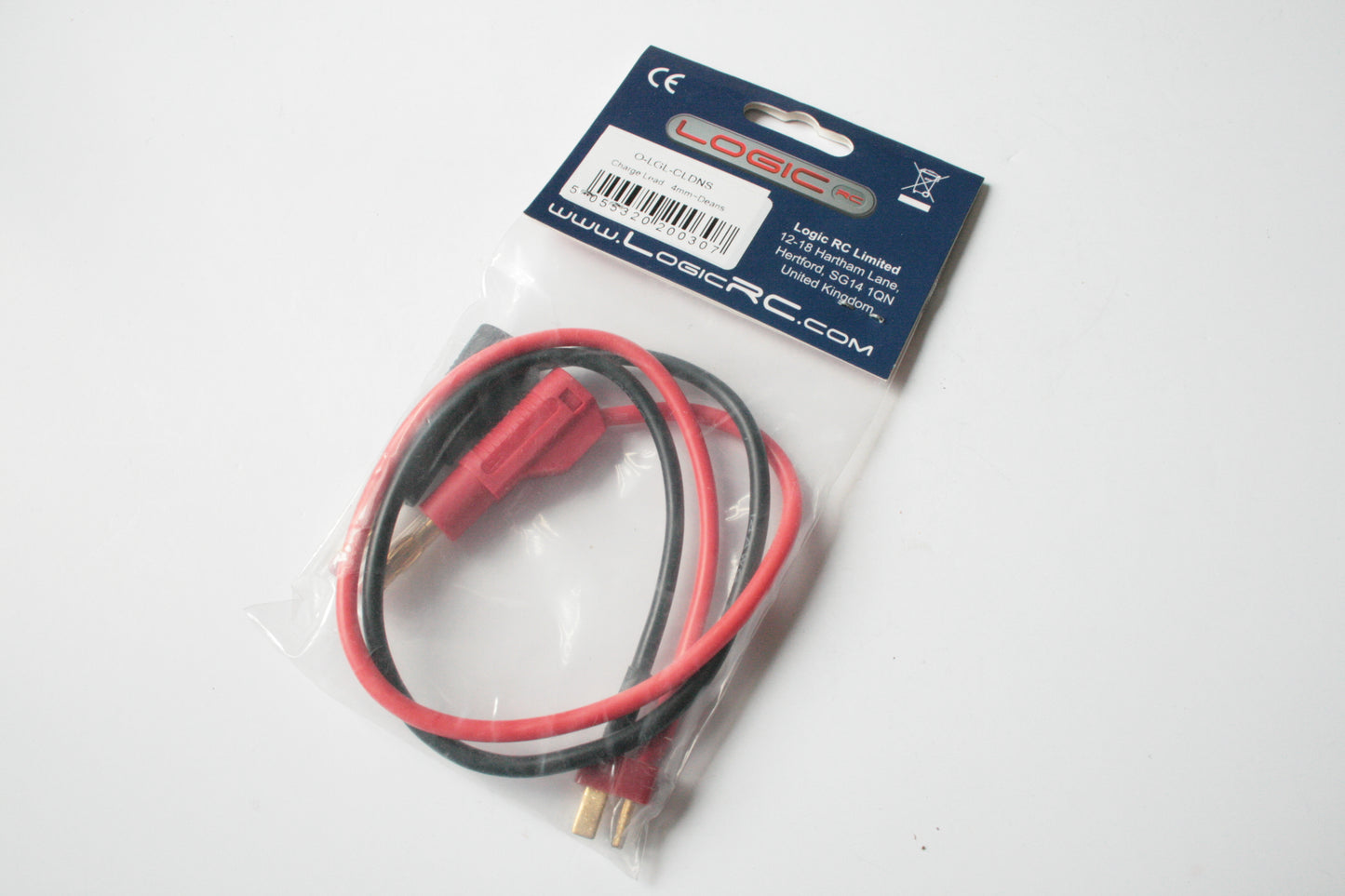 Logic RC Charge Lead 4mm - Deans - O-LGL-CLDNS