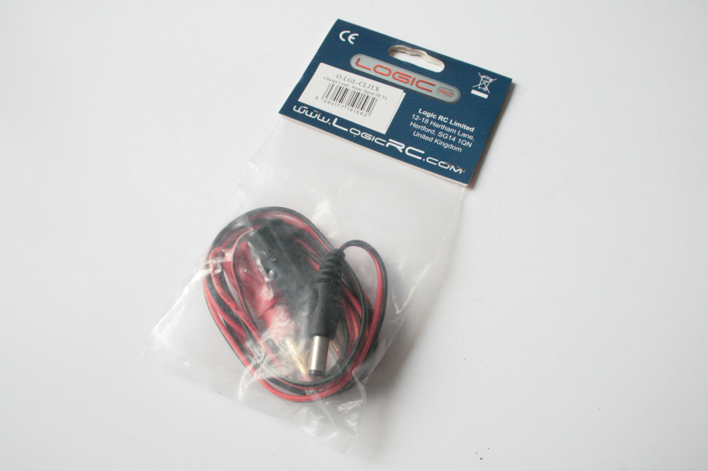 Logic RC Charge Lead 4mm - Spektrum/JR TX Transmitter - O-LGL-CLJTX