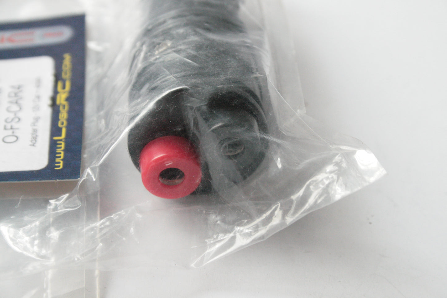 Logic RC 12v - 4mm Bullet Car Adapter Plug - O-FS-CAR4