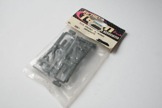 Team Associated TC3 Front Graphite A-Arms - AS 3861