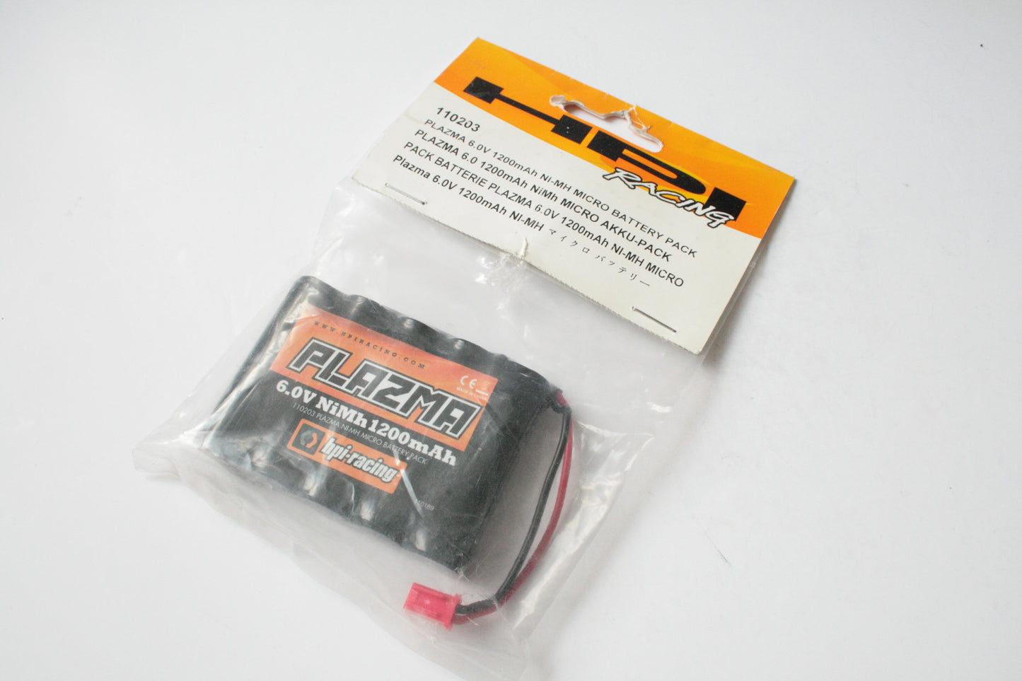 HPI 110203 Plazma 6.0v 1200Mah Micro Battery Pack (Micro RS4)