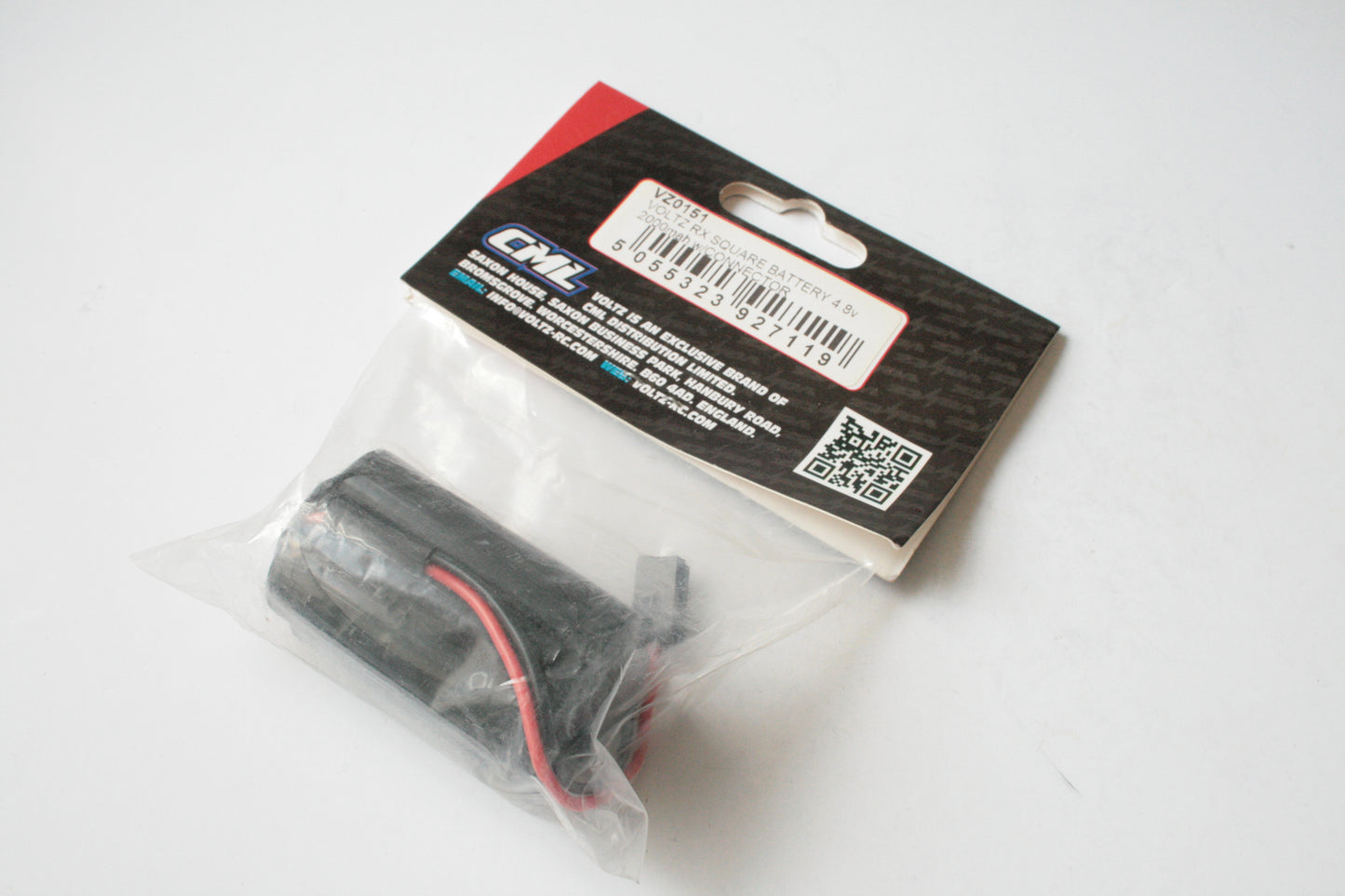 Voltz VZ0151 RX Square 4.8v 2000mah Battery Pack Futaba Conector