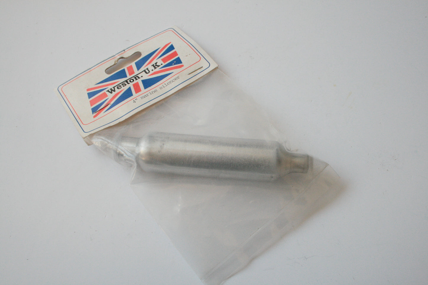 Weston UK 4" Marine Silencer Exhaust
