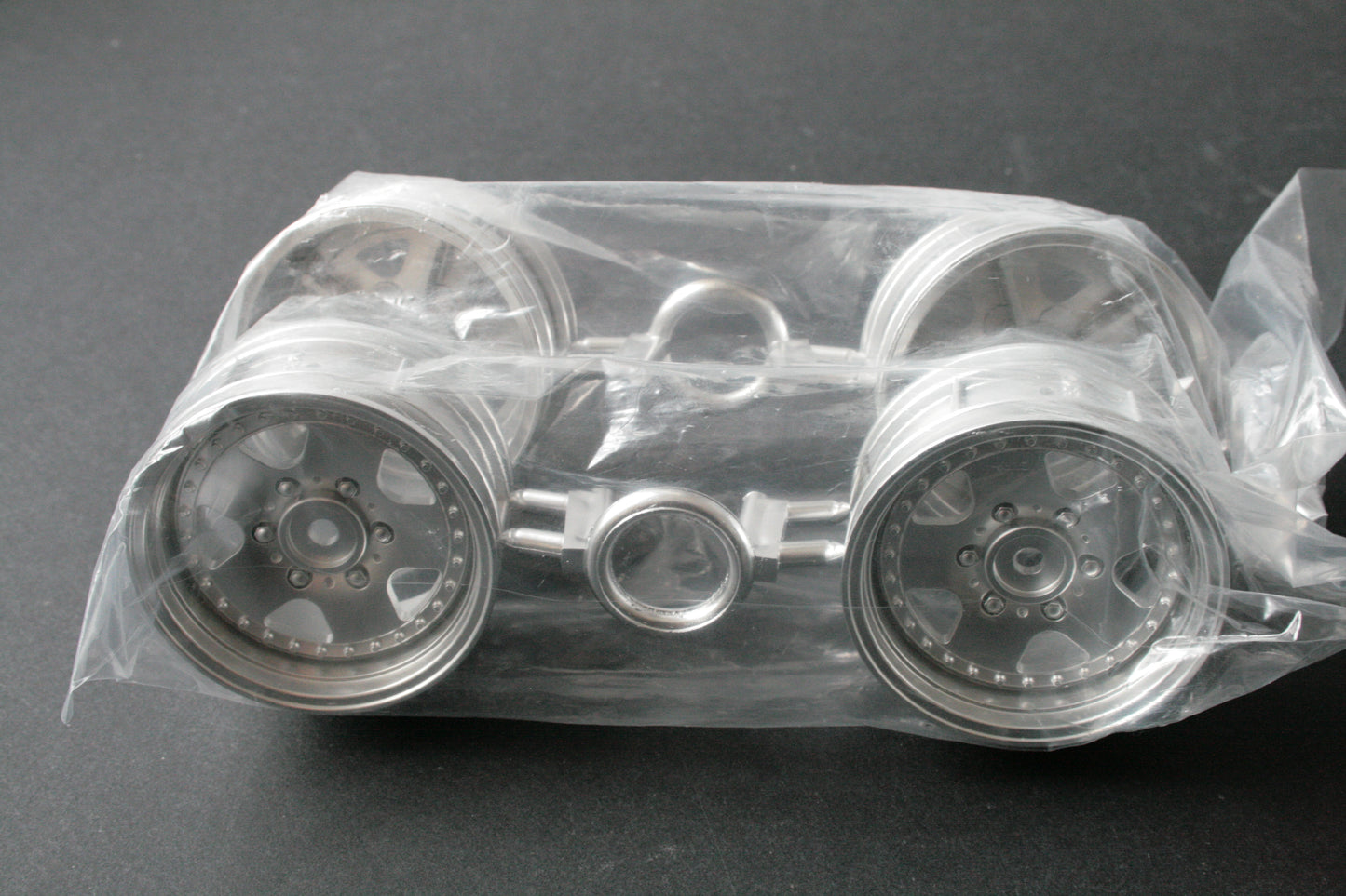 Tamiya Silver Matte Wheel Set (4pcs) 26mmTouring Car