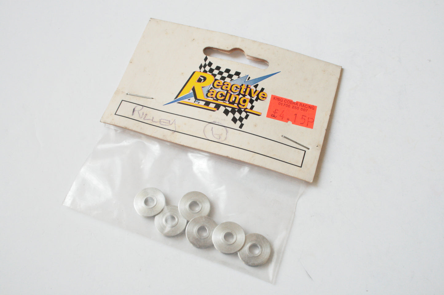 Reactive Racing Aluminium Pulleys (6) For 1/16 Wedico RC Trucks