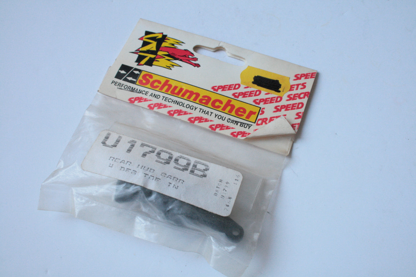 Schumacher U1799B Rear Hub Carriers 4 Degree - U1799 Fireblade