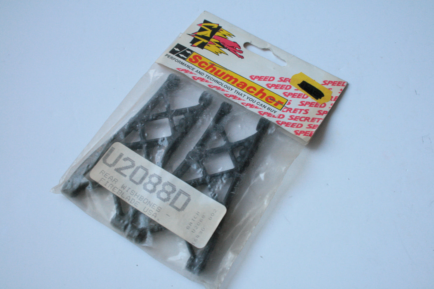 Schumacher U2088D Rear Wishbones Fireblade USA - U2088