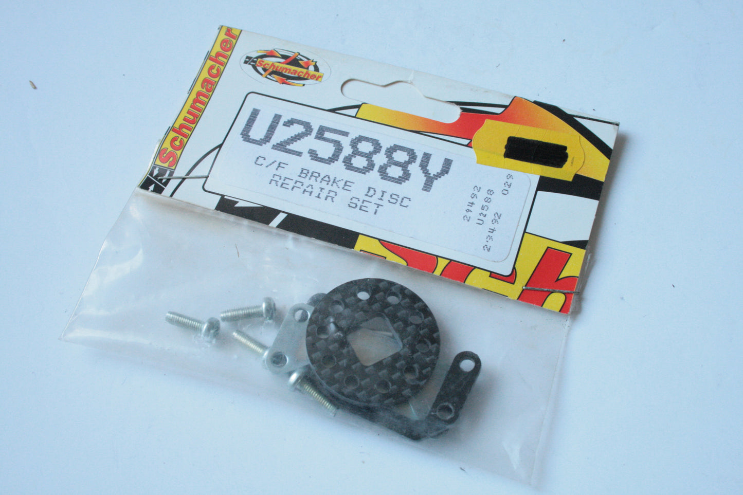 Schumacher U2588Y Carbon Brake Disc Repair Kit - U2588 Fusion 28