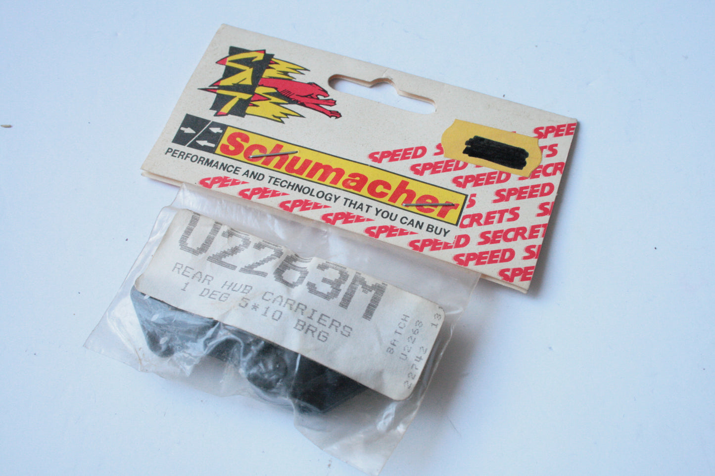 Schumacher U2263M Rear Hub Carriers 1 Degree (5x10 Brg) U2263 CAT 3000