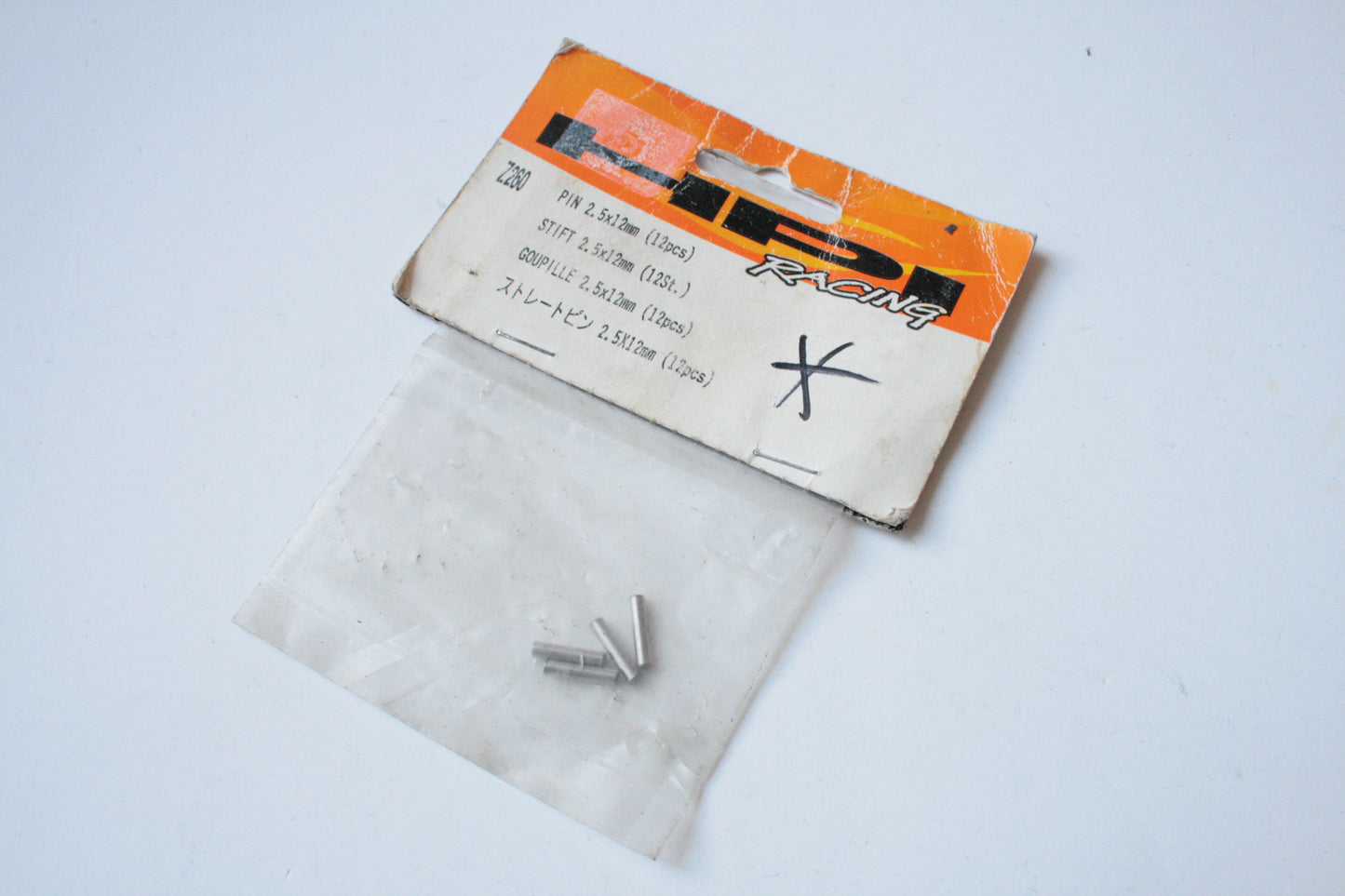 HPI Z260 Pins 2.5x12mm (Only 4 In Pack)
