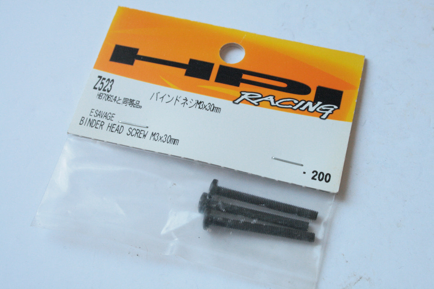 HPI Z523 Binder Head Screws M3 x 30mm For E-Savage