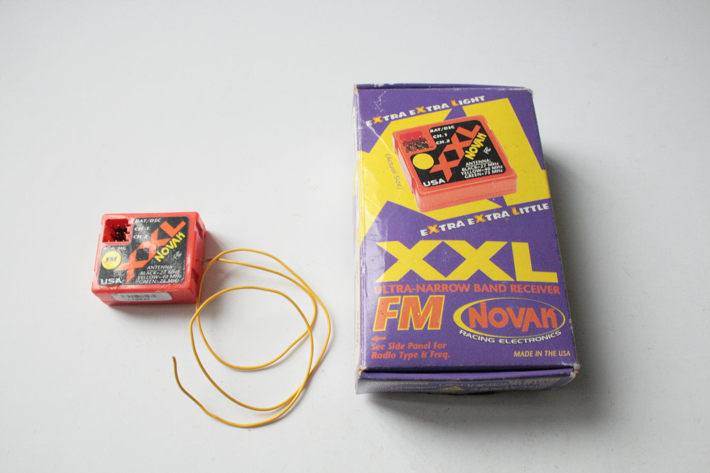 Novak XXL 2440 40Mhz FM Receiver (Used) Boxed
