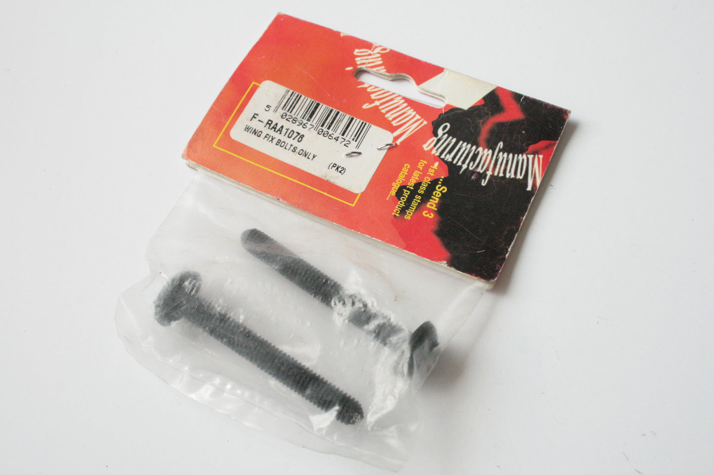 Radio Active RAA1076 Wing Fixing Bolts M6 x 50mm