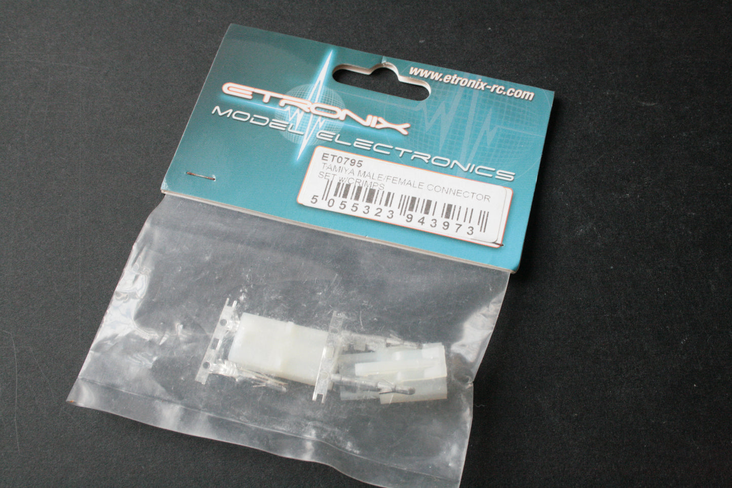 Etronix Tamiya Male/Female Connector Set w/Crimps ET0795