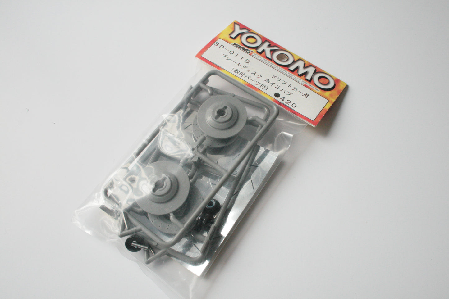 Yokomo SD-011D Wheel Hub Disc + Nuts & Pins - MR-4TC SD Drift