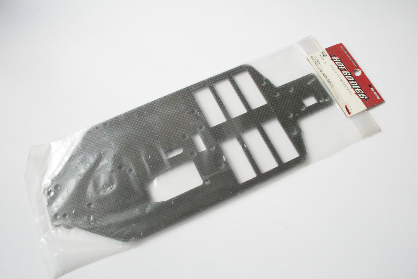 Hot Bodies 61440 Cyclone D4 Main Chassis 2.5mm Graphite