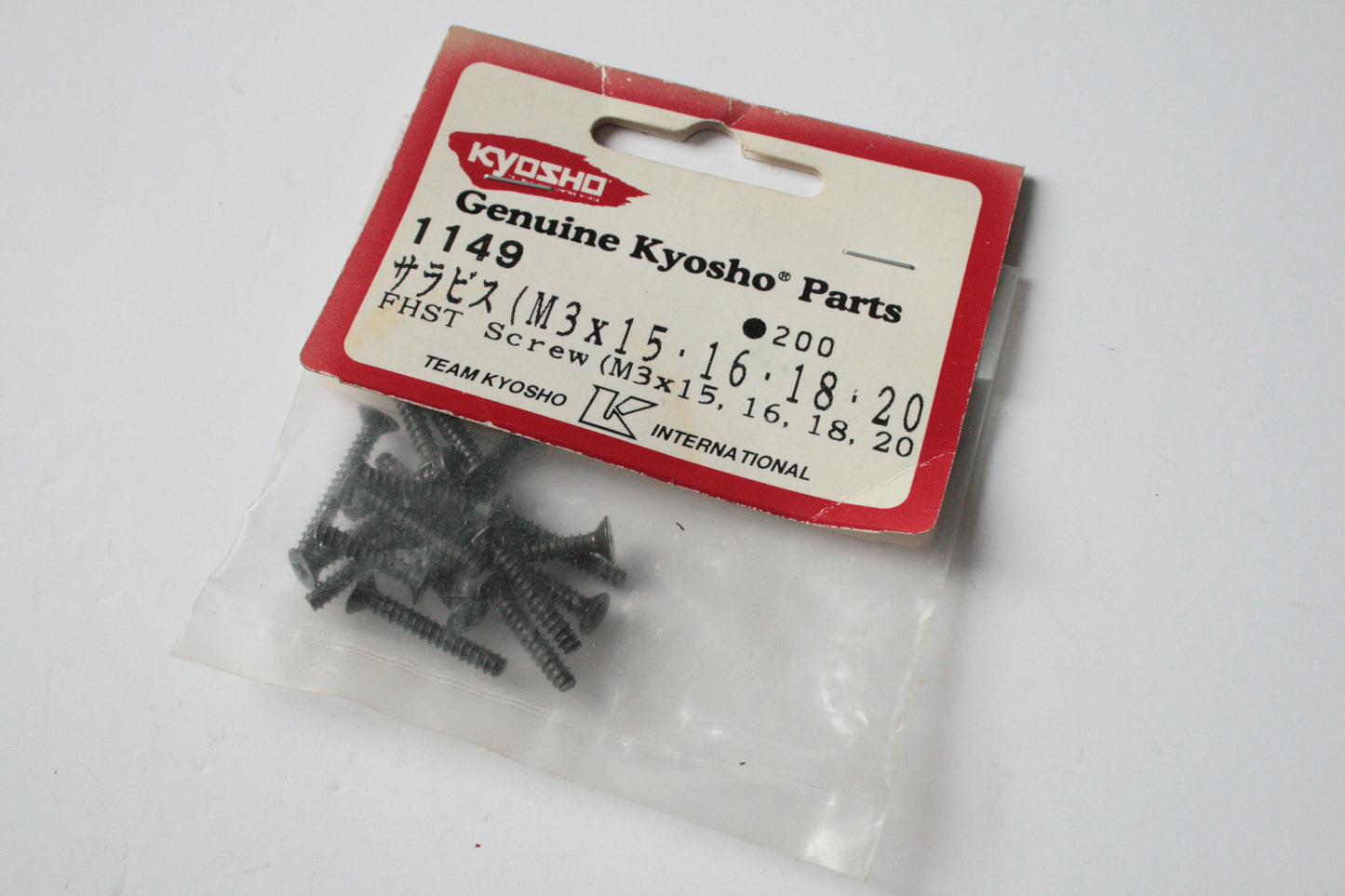 Kyosho 1149 FHST Screws M3x 15, 16, 18, 20mm