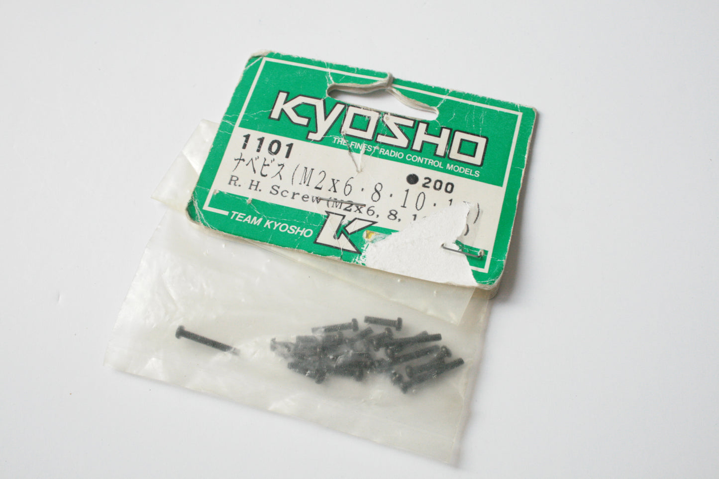 Kyosho 1101 Round Head M2 x 5, 8, 10 and 12mm (Mixed Pack)