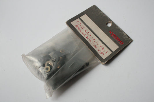 Kyosho OT-21 Optima Screw, Nut, Wrench Set - OT21