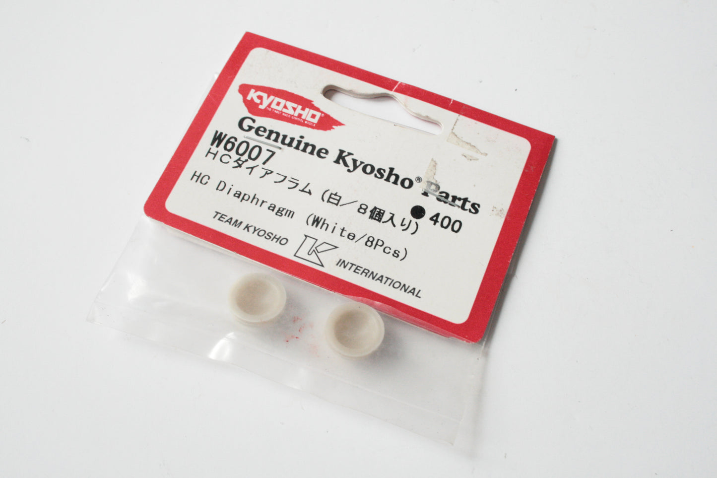 Kyosho W6007 HC Shock Diaphragm (White) Only 4 In Pack