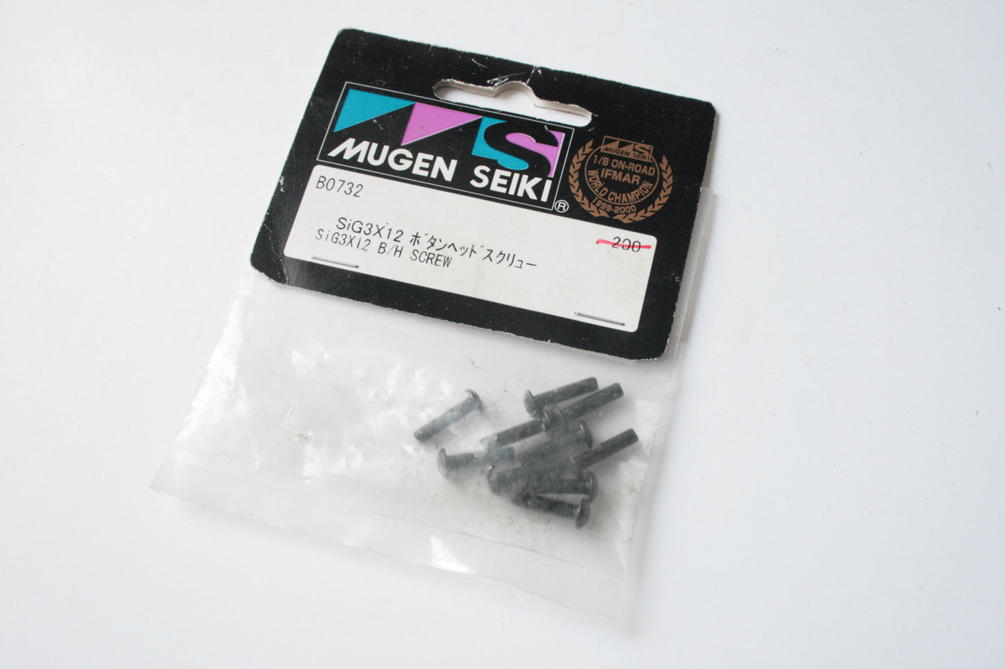 Mugen Seiki B0732 Button Head M3x12mm Screws