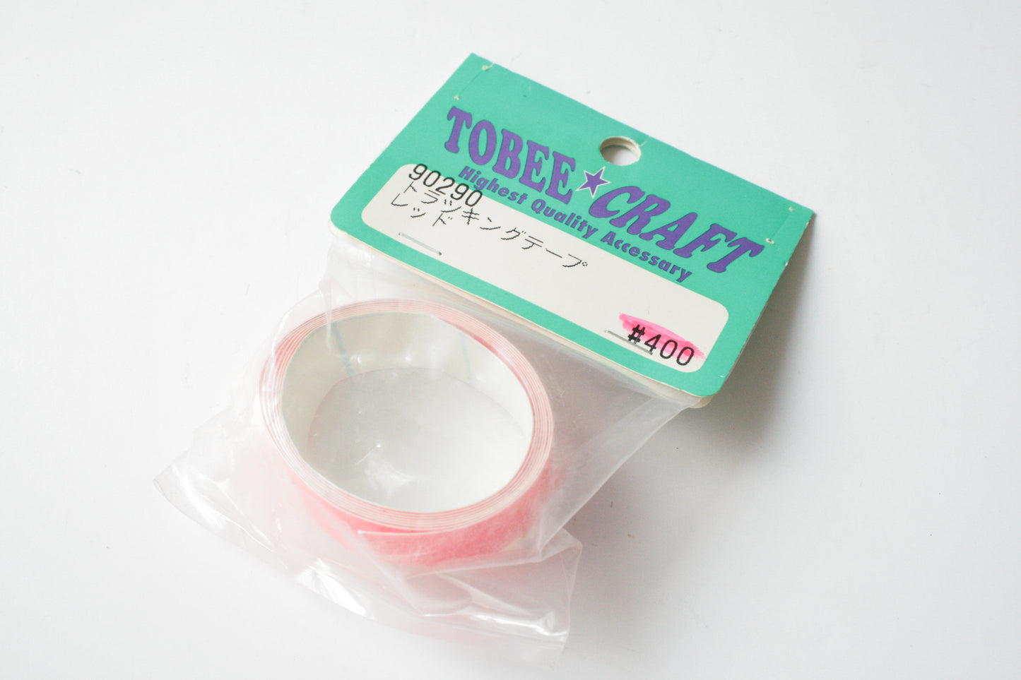 Tobee Craft 90290 Red High Viz Tracking Tape (20mm Wide)