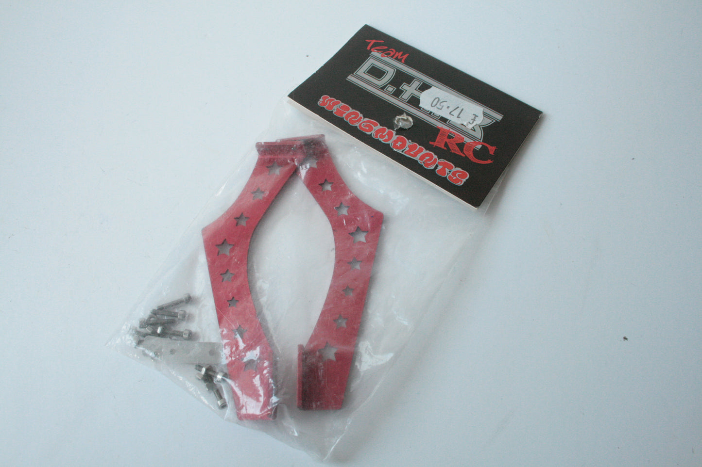 Team DHB Red Aluminium Wing Mounts