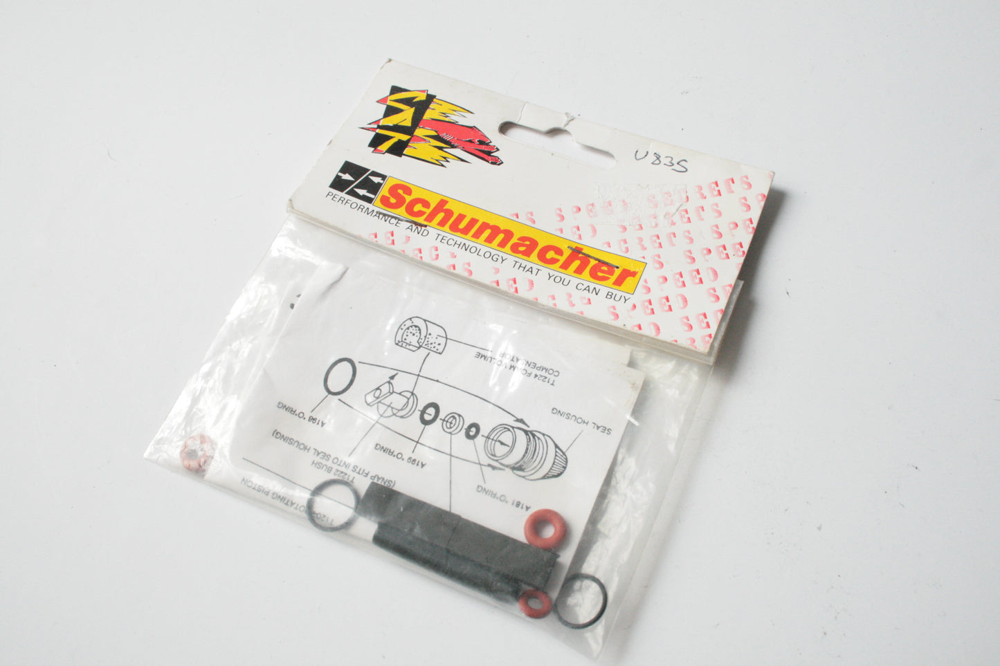 Schumacher U835 Vari-Shock Seal Pack - U835 For CAT 2000, 3000 Cougar 2, 2000 and Fireblade