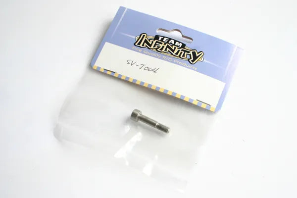 Team Infinity SV-T004 Titanium Cap Head Bolt (M4 x 25mm) For HPI Savage