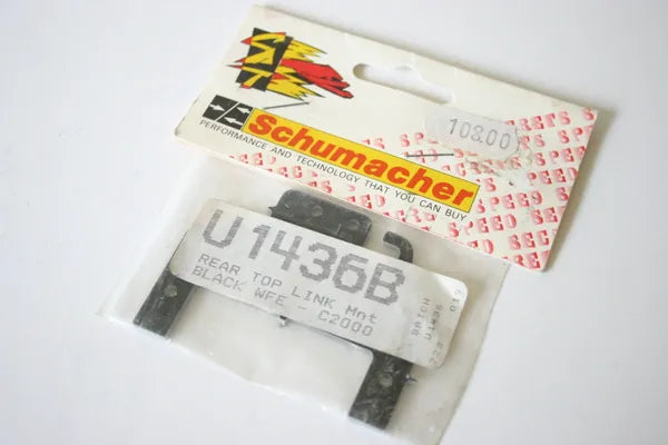 Schumacher U1436B Rear Top Link Mount Black WFE - Cougar 2000 - U1436