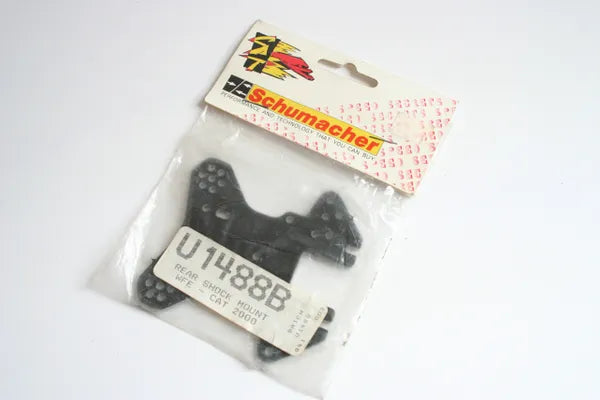 Schumacher CAT 2000 Rear Shock Tower / Mount - U1488 U1488B