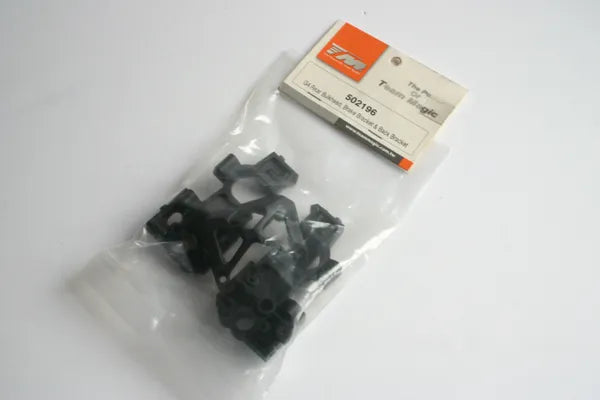 Team Magic G4 Rear Bulkhead, Brake Bracket & Back Bracket - 502196