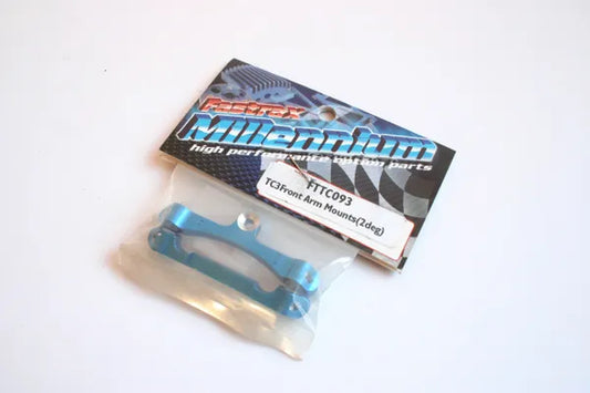 Fastrax Associated TC3 Aluminium Front Arm Mount (2 Degree) - FTTC093