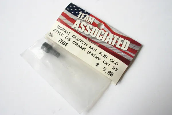 Team Associated RC10 GT Clutch Nut For Old Style OS Crank - AS 7604 RC10GT NDS