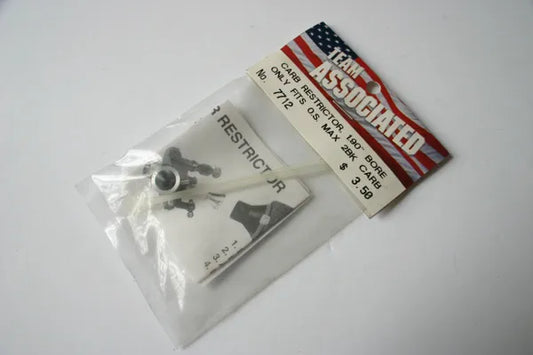 Team Associated Carb Restrictor, 1.9" Bore Only Fits O.S. Max 2BK Carb - AS 7712