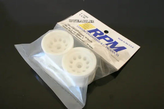 RPM Revolver Front Wheels For Losi Mini-T (Stock Wheel Diameter - White) - 73301
