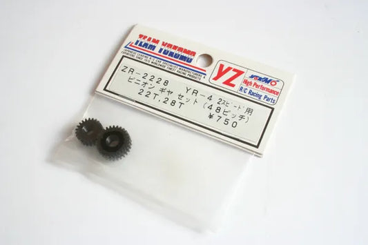 Yokomo YR-4 2 Speed Pinion Gears (22, 28 Tooth) - ZR-2228 YR4