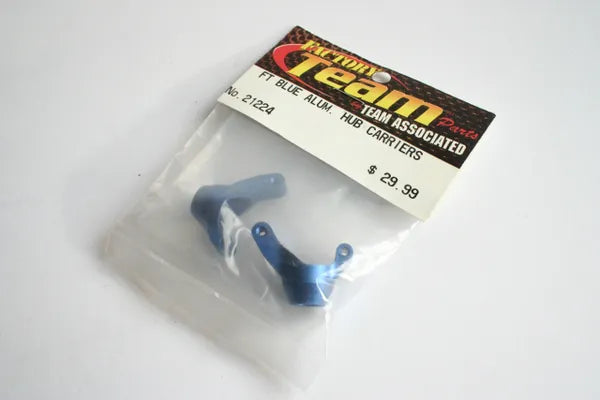 Team Associated Blue Aluminium Rear Hub Carriers RC18T 18T - AS 21224