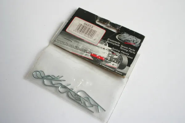FG Body R Clips / Pins (6 In Pack)- 06013