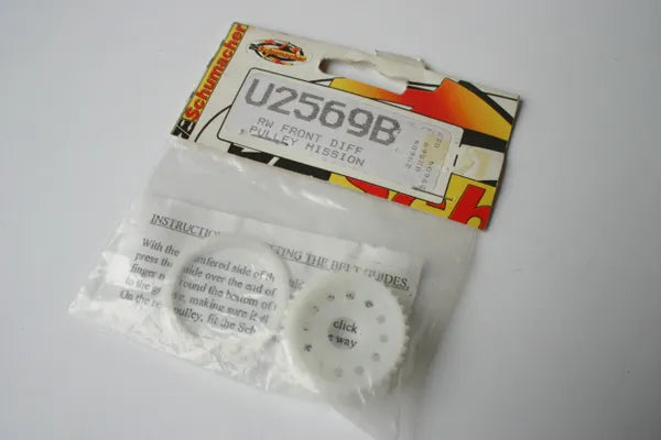 Schumacher RW Front Diff Pulley - Mission Mi1 - U2569 U2569B