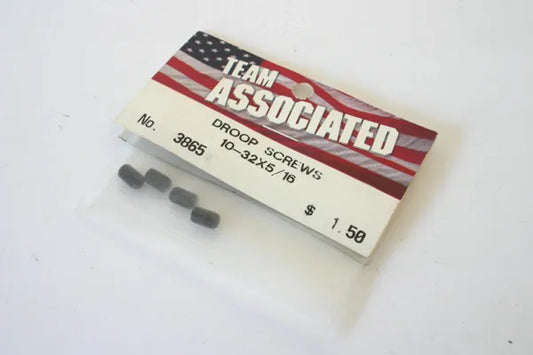 Team Associated Droop Screws 10-32 x 5/16" - AS 3865