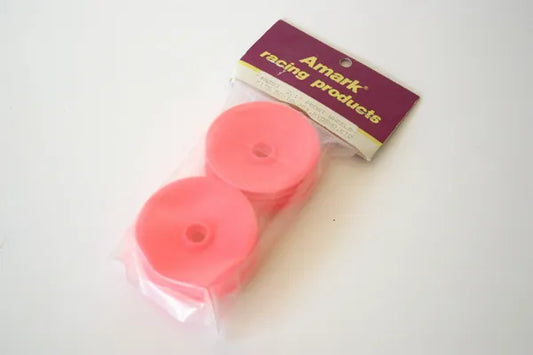 Amark 8383 2.1" Pink Front Wheels For RC10 JRX Kyosho (Trinity Wheels?)