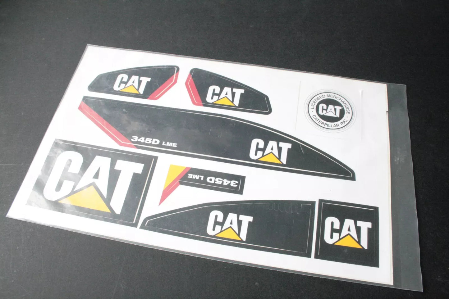 Wedico Decal / Sticker Sheet For 345D Excavator - WD89 CAT Caterpillar