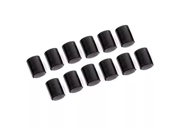 Traxxas 4685 12 x Black Slipper Friction Pegs
