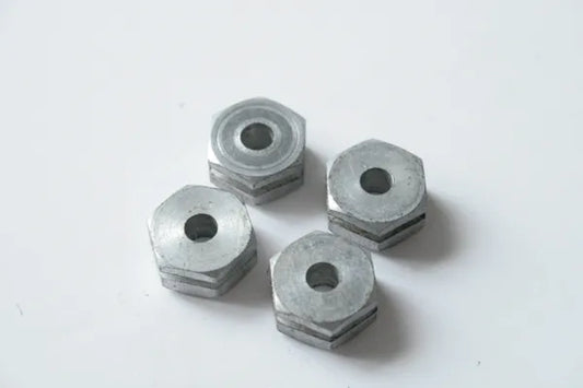 Set Of 4 Vintage Kyosho Compression Fit 12mm Hex Drive Hubs